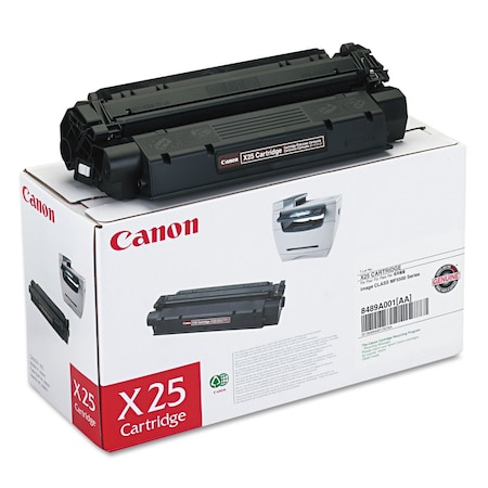 Canon X25 (X25) Toner, 2500 Page-Yield, Black 8489A001