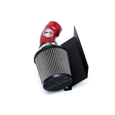Hps Performance Air Intake Kit with Heat Shield, Red, 827-574R