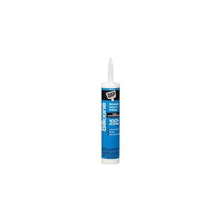 Dap Sealant Clear Silicone Rubber Door/Siding/ Window 9.8 oz Clear 8641