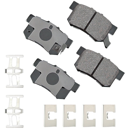 Akebono Proact Disk Pad, Act536A ACT536A