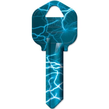 Hy-Ko Key Blank, Solid Brass, Nickel 16010KW1-08