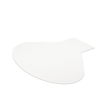 Es Robbins Chair Mat, 66" L, 60" W, Vinyl, Clear 122775