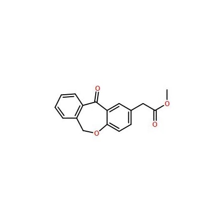 Ak Scientific 6, 11-Dihydro-11-oxo-dibenz[b, e]oxepin-2-acetate, methyl ester (25mg), CAS 55689-64-0 V0892-25mg