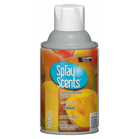 Chase Products Aerosol Metered Air Freshener Mango 7oz 438-5192