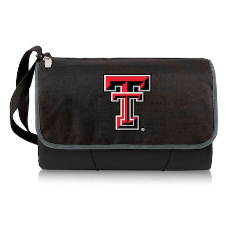 Picnic Time Family Of Brands NCAA Texas Tech Red Raiders Blanket Tote Outdoor Picnic Blanket - Beach Blanket 820-00-175-574-0