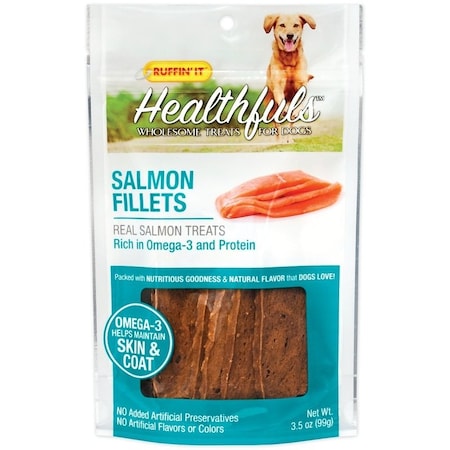 Ruffin'It Treat Salmon Fillet 3.5Oz 08355