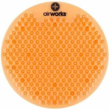 Hospeco AirWorks Splash Free Urinal Screen, Citrus Grove - Box of 10 AWSFUS231-BX