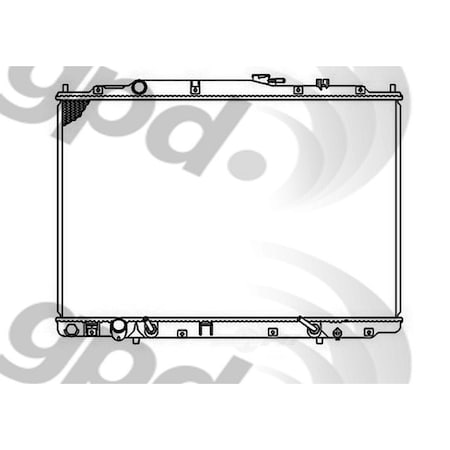 Global Parts Distributors Radiator 2740C