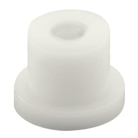 Prime-Line 1/4 in. Inside x 1/2 in. x 3/8 in., Plastic Bi-Fold Door Guide Cap, 25PK N 6789