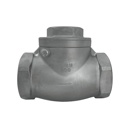 Discover 4 in. Stainless Steel Swing Check Valve 316SS 102581