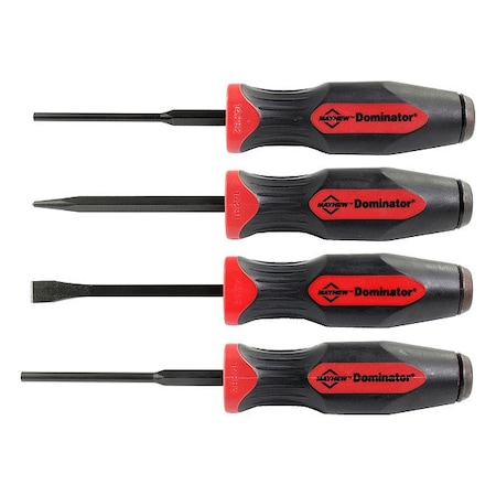 Mayhew Punch and Chisel Set, 13 3/4 in L 14050