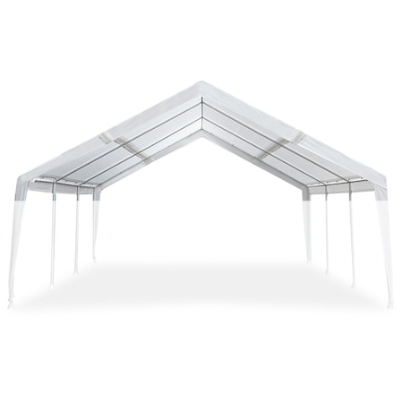 King Canopy Expandable Canopy Fitted Replacement Cover for the EX1220, White TFC1220EX