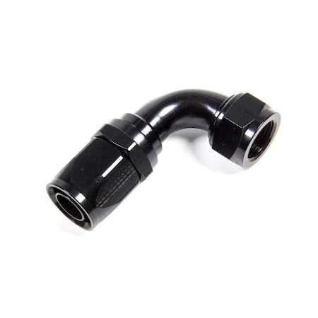 Fragola 229013-BL 90 deg -12 AN Female to -16 AN Hose End Expander, Black FRG229013-BL