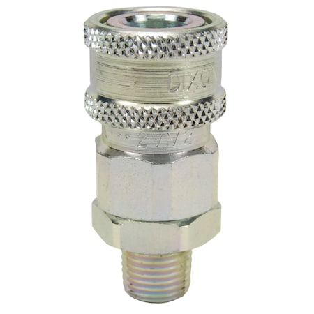 Dixon VSeries, Valved Coupler 1/4", MNPTF 1/4" 2VM2