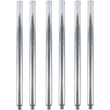 Amgood Galvanized Steel Leg for Work Tables.  35 in. Legs, 6PK GS LEG-35-6PK-Z