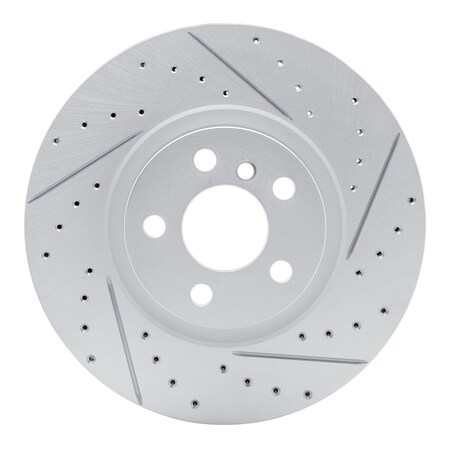 Dynamic Friction Co DFC Geoperformance Rotor - Drilled and Slotted 830-31157R