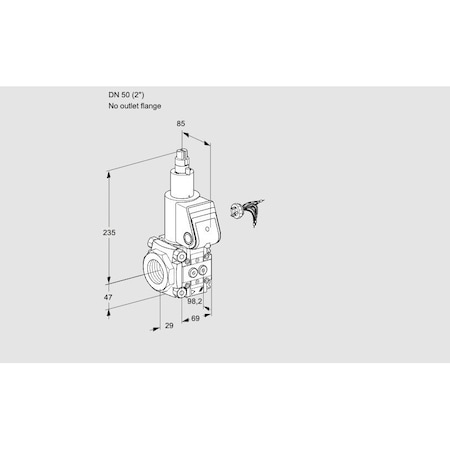 Honeywell Kromschroder VAS250/-R/LW KS88015837