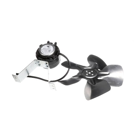 Traulsen Fan and Motor Assembly, Condenser, 230V, 60/50HZ, 1550RPM, CW, 5 Blade 325-60124-01