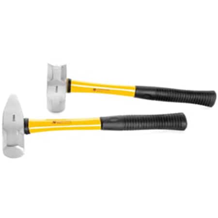 Performance Tool 3lb Cross Pein and 3lb Sledge Hammer 14.4 in. Fiberglass Handle PMM7040B
