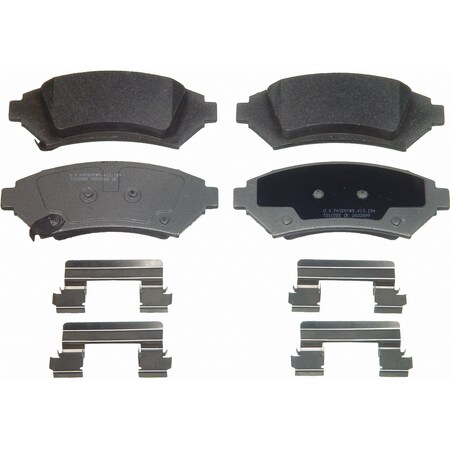 Wagner Brakes Disc Brake Pad Set-MX818 MX818