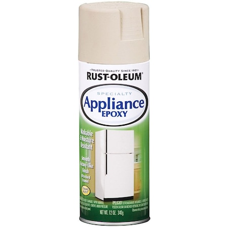 Specialty 12 Oz Rust-Oleum Brands Almond Appliance Epoxy Spray 7882830
