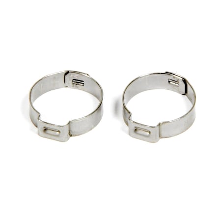Geared2Golf 999158 Stainless Steel -08 AN Push Lock Band Hose Clamp, Natural GE1601624