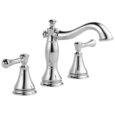 Delta Cassidy Two Handle Widespread Bathroom Faucet 3597LF-MPU
