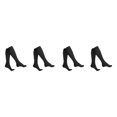 Heelbo Comp Stockings, Black, PR 630-6561-0011