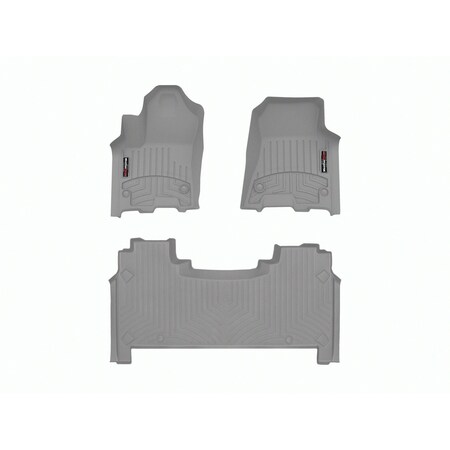 Weathertech Grey, Front and Rear Floorliners 4618771-4614283