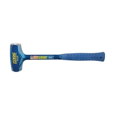 Estwing Sledge Hammer, 16 " L, Steel, 1 3/8" dia. B3-4LBL