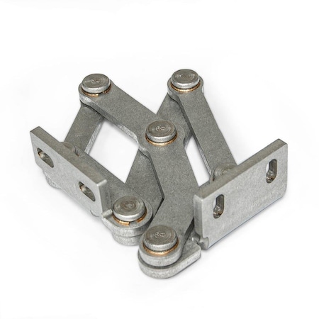 J.W. Winco GN7231-NI-40-R-MT MULTIPLE-JOINT HINGE 7231-NI-40-R-MT