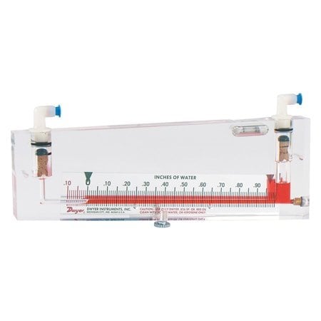 Dwyer Instruments Inclined manometer Range 0-4wc 350-AF