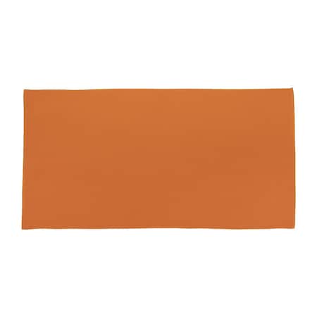 Towelsoft 100% Cotton Loop Terry Beach Towel 30 inch x 60 inch-Orange HOME-BL1101-ORG