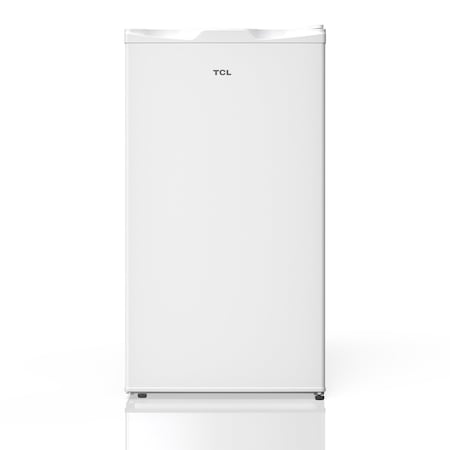 Tcl 3.1 Cu. Ft. Compact Single Door Refrigerator, White TRM31S4AW