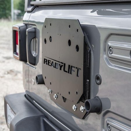 Readylift SPARE TIRE RELOCATION BRACKET(UP TO 37IN TIRE)18-C JEEP JL WRANGLER 4W 67-6800