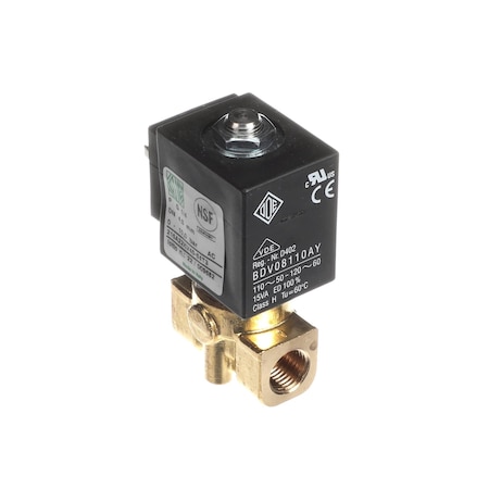 Unic Solenoid/Electro Valve, 2/100/110/120V, 50/60Hz, 60 Degrees C, 10 Bar, Class H CN245G