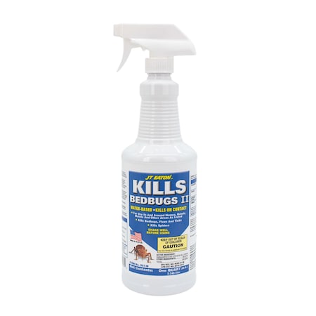 Jt Eaton Water Based Bedbug Killer Spray, RTU, 1qt. 207-W/CAP