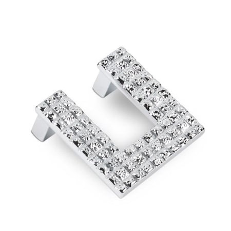 Gan Eden Mosaic Design Handle, Bright Chrome, 32 mm GA571970