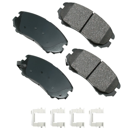 Akebono Proact Disk Pad, Act924A ACT924A