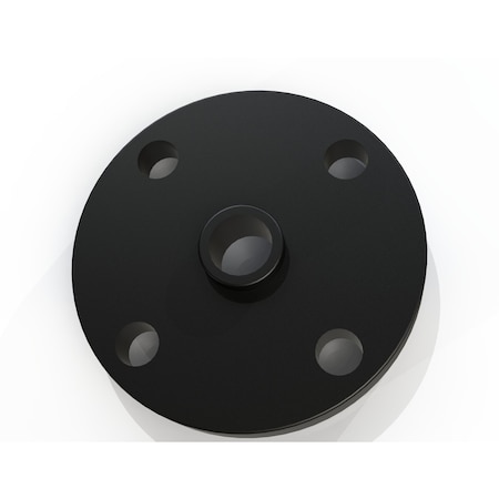 Zoro Select Flange, Carbon Steel, Slip-On, 5 in FL1RSO150X050