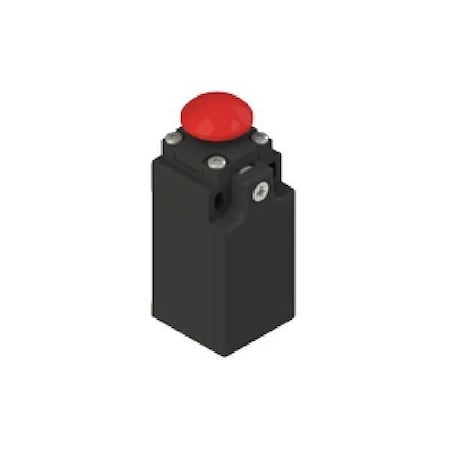 Imo Automation Limit Switch, Compact Red 26mm Mushroom Plunger LRC10A14