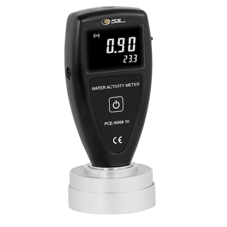Pce Instruments Water activity meter, 0.01-1 aw with +/-0.03 aw and 32-122 deg. F temperature PCE-WAM 10
