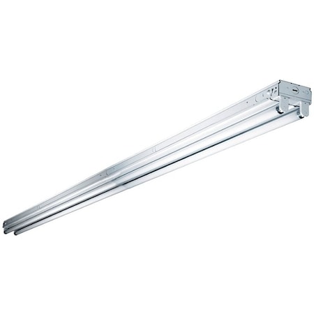 Metalux SSF Series Wide Strip Light, 75 W, 2-Lamp, T12 Lamp SSF296T124WP