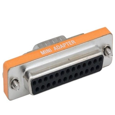 Sanoxy 2- PACK  DB9 Male to DB25 Female AT Modem Mini Adapter SNX-CBL-LDR-DB211-5200