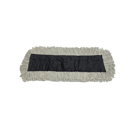 Bsl Slip-On Cut-End Cotton Industrial / Commercial Grade Dust Mop, 5in x 60in - 1 Pack 5591-1