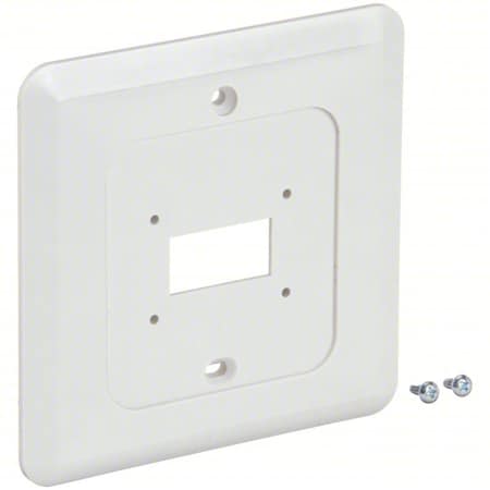 Dayton Wall Mounting Plate, Wall Plate, Shadow White, - 4PU52