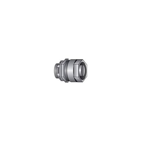 O-Z/Gedney 1 in Insulated Liquidtight Connector, Steel 4QS-100