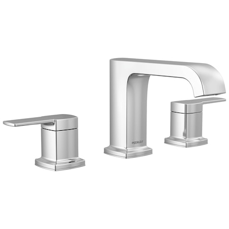 Peerless Ezra Widespread Curved Spout Lavatory Faucet  In Chrome P3573LF