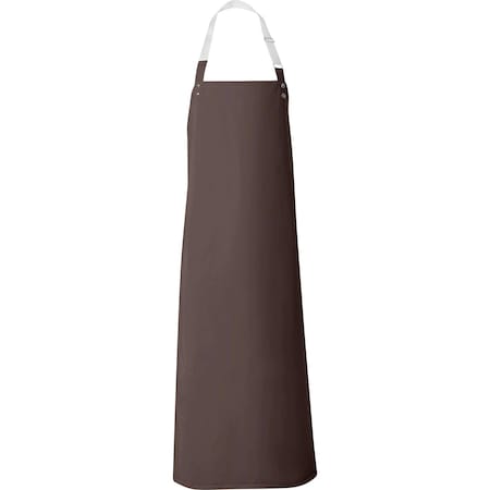Ironwear Waterproof PVC Apron w/ Waist Straps and Adjustable Neck Strap, Brown 9229-BR