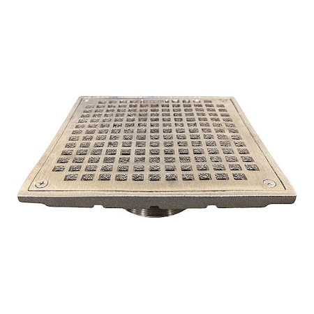 Jay R. Smith Manufacturing Strainer, Bronze, Square, 8 in L B08NB